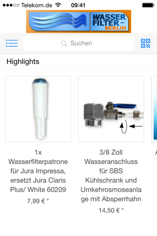 Wasserfilter Berlin screenshot 2