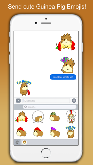 GuineaMoji - Guinea Pig Emojis & Sticker