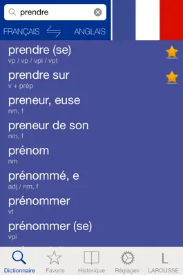 Game screenshot Grand Dictionnaire anglais-français Larousse apk