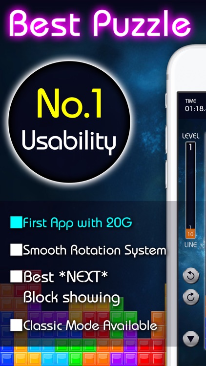 TETRiA - Very Addictive block puzzle game