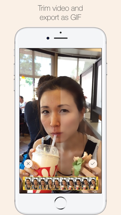 CreamCam+ auto selfie enhancer