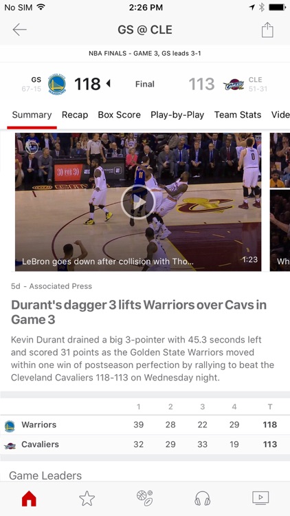 ESPN: Watch Live Sports and Scores screenshot-3