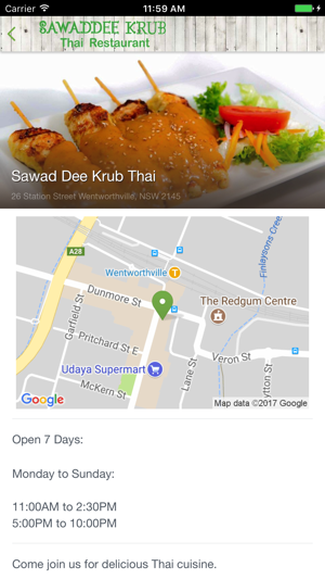 Sawaddee Krub Thai Restaurant(圖2)-速報App