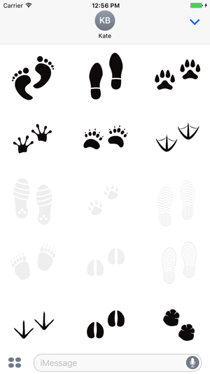 Animated Cute Footprint Stickers(圖2)-速報App