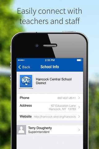 Hancock Central School screenshot 2