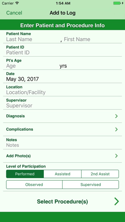 Procedure Log screenshot-3