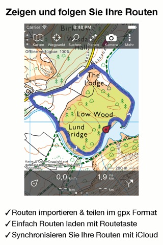 Topo GPS Great Britain screenshot 3