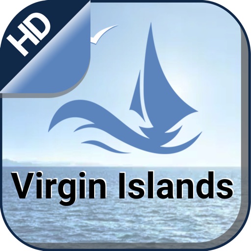 Virgin Island boating Nautical offline fishing map