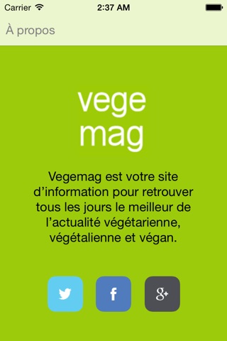 Vegemag screenshot 3