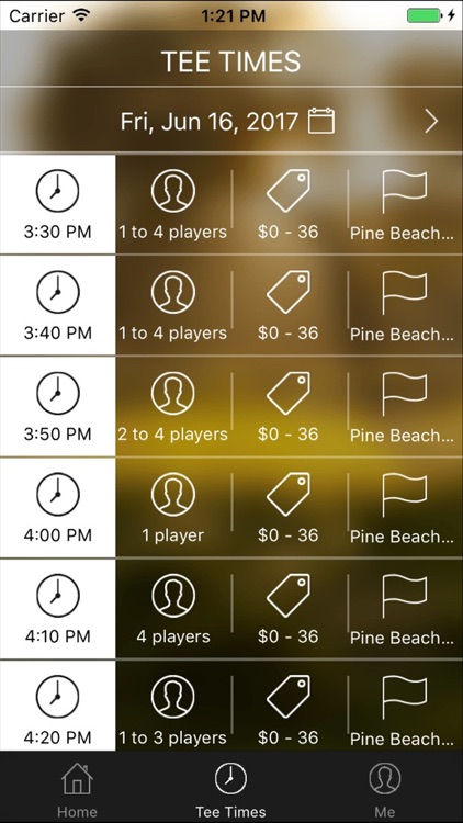 Pine Beach East Golf Tee Times