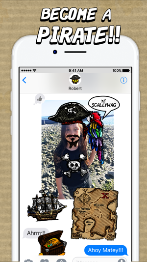 Ye Old Time Pirate Mojis(圖4)-速報App