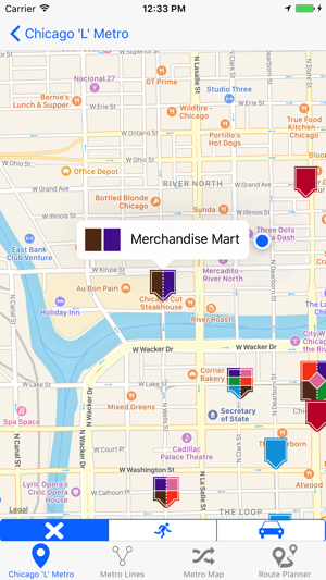 Chicago 'L' - Metro Map(圖3)-速報App