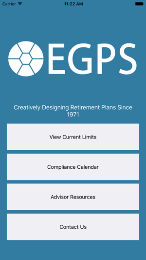 EGPS Annual Retirement Limits