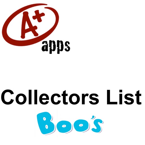 Collectors List - Boo's List