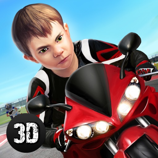 Kids Motorcycle No Limits Rider Racing 3D Icon