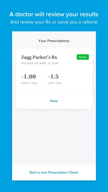 Prescription Check by Warby Parker screenshot-4