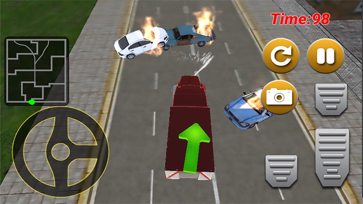 Drive 911 Fire Rescue Truck 2017 screenshot-3