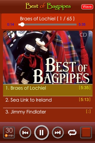 [4 CD] Scottish bagpipes screenshot 2