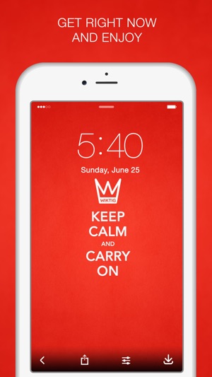 Keep Calm Wallpapers & Keep Calm Quotes(圖5)-速報App