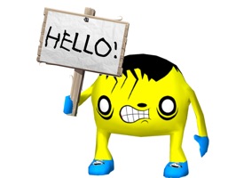 Express yourself with Monstrilio Stickers that you can place anywhere in your iMessages