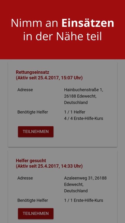 JUH Veranstaltungen screenshot-4