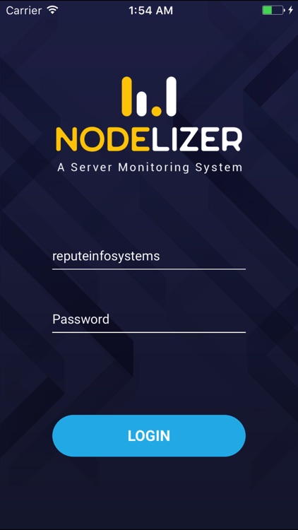 Nodelizer- Server Monitoring
