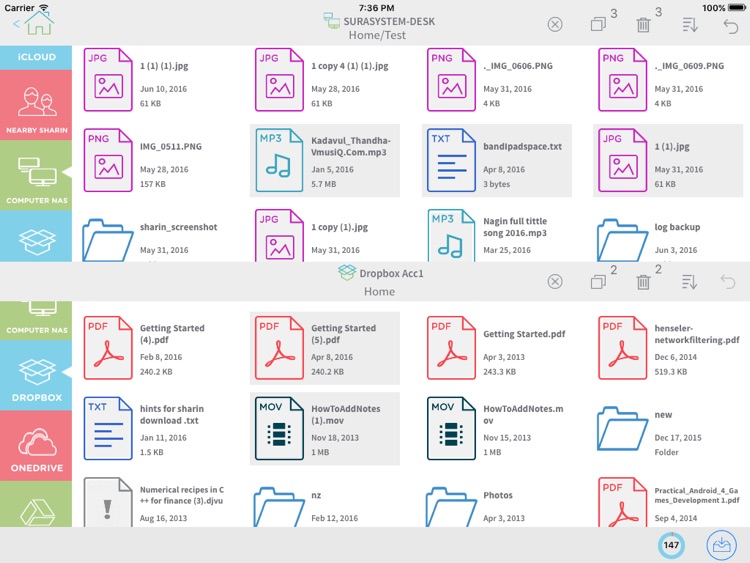 Sharin - Access Transfer View Cloud & WiFi Files