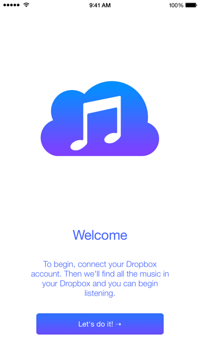 Tunebox - Dropbox Music Player, Stream Your Audio, Podcasts and Media From the Cloud Screenshot 5