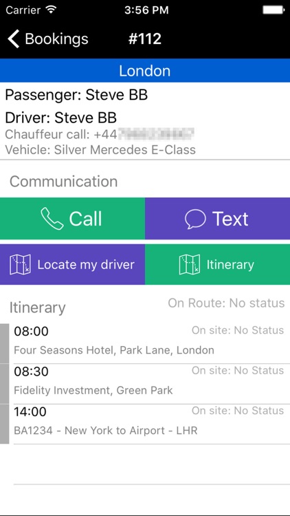 Driven Mobile Dashboard