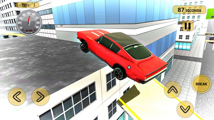 Roof Jumping Car Parking - Racing Game