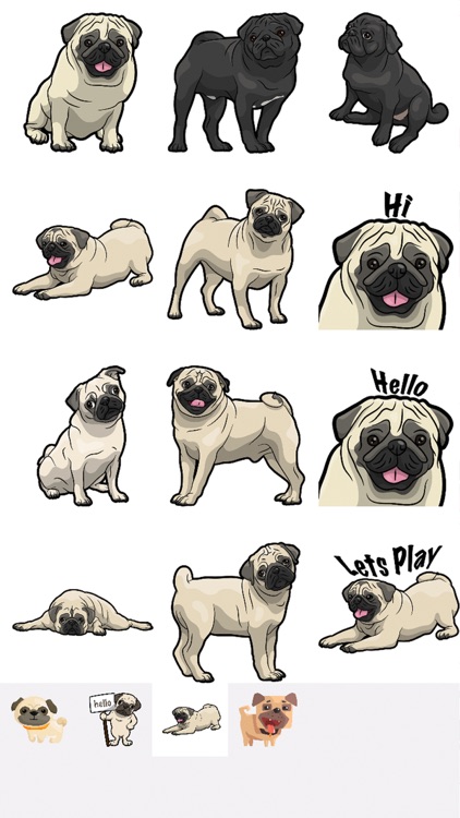 PugMojis - Pug Emoji & Sticker