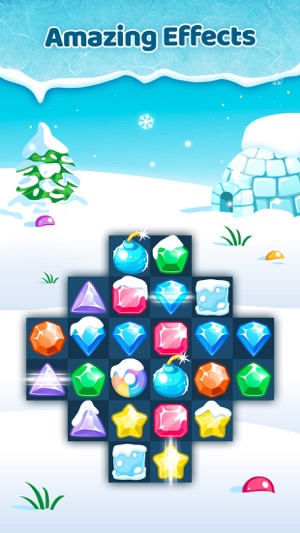 Frozen Jewels Mania - Match 3 Gems Puzzle Legend(圖2)-速報App