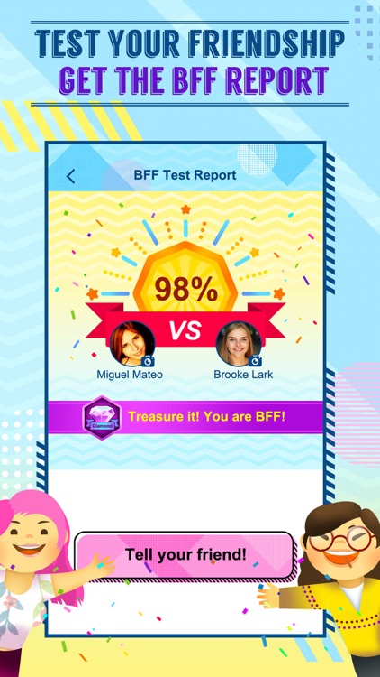 BFF Friendship Test - Quiz & Games