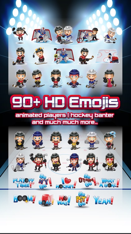 Hockey Emojis Nation - 90+ HD Ice Hockey Emojis