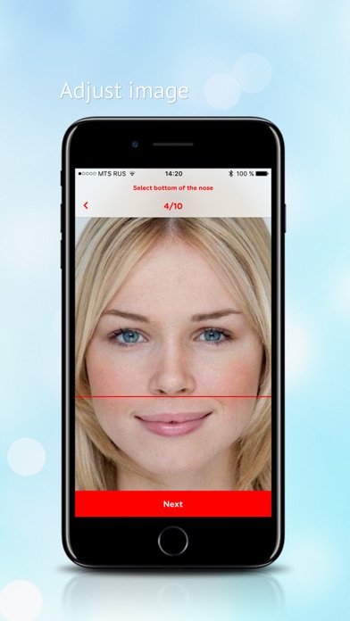 How to cancel & delete Perfect face meter from iphone & ipad 4