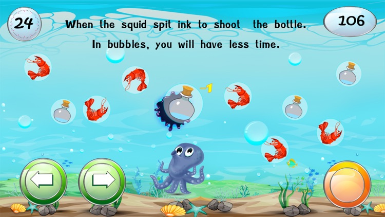 Squid Shooting Bubble Game screenshot-3