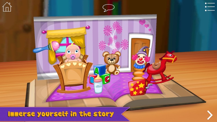 Grimm's Rapunzel ~ 3D Interactive Pop-up Book screenshot-4