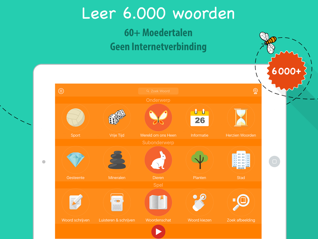 6000 Woorden - Leer Nederlands Met FunEasyLearn - App Voor IPhone, IPad ...