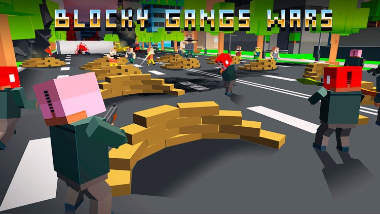 Blocky Shooter: Mafia War Full