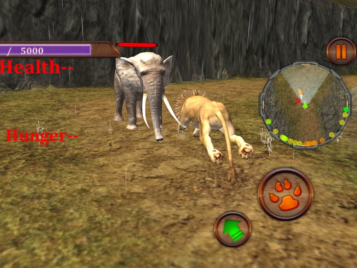 Real Lion Jungle Attack 2017