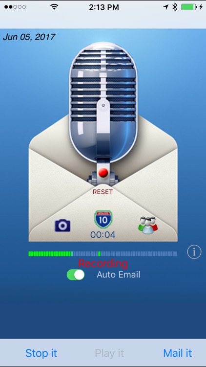 Say it Mail it Recorder