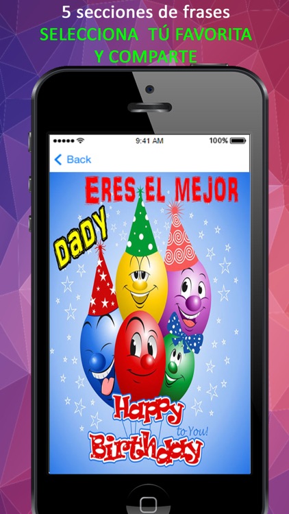 Frases para Papá: Feliz Cumpleaños Papá screenshot-4