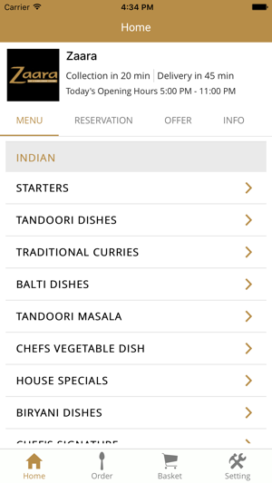 Zaara Bar & Bangladeshi Restaurants(圖1)-速報App