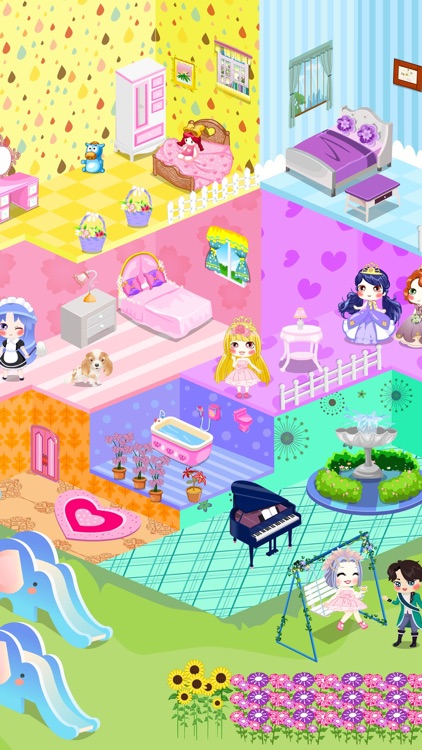 Qute Doll House Decoration-Children's room design screenshot-3