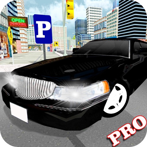 Luxury Limo 3D Car Parking Pro icon