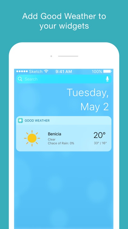 Good Weather - Accurate Hourly Forecast Graphs