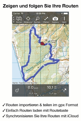 Topo GPS New Zealand screenshot 2