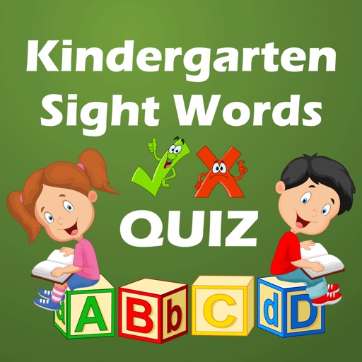Kindergarten Sight Words Phonic worksheets iOS App