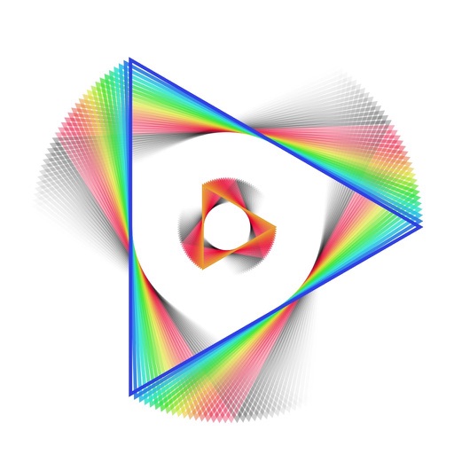 Polyspinner: The Fidget Spinner Music Visualizer Icon