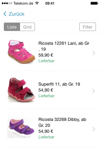 Kinderschuh24 screenshot 3